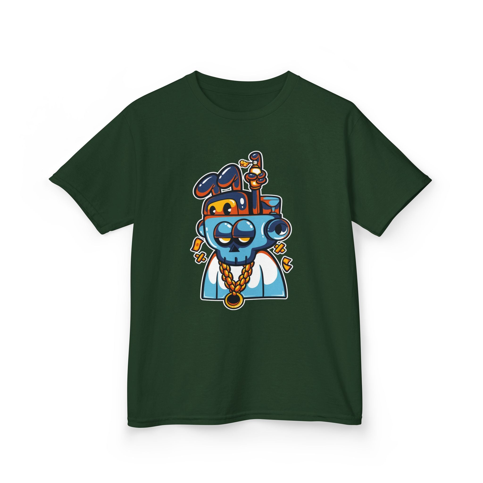 Cool Cartoon Kids Tee - Fun Graphic T-Shirt for Boys & Girls, Casual Wear, Gifts for Birthdays, Festivals, and Family Gatherings