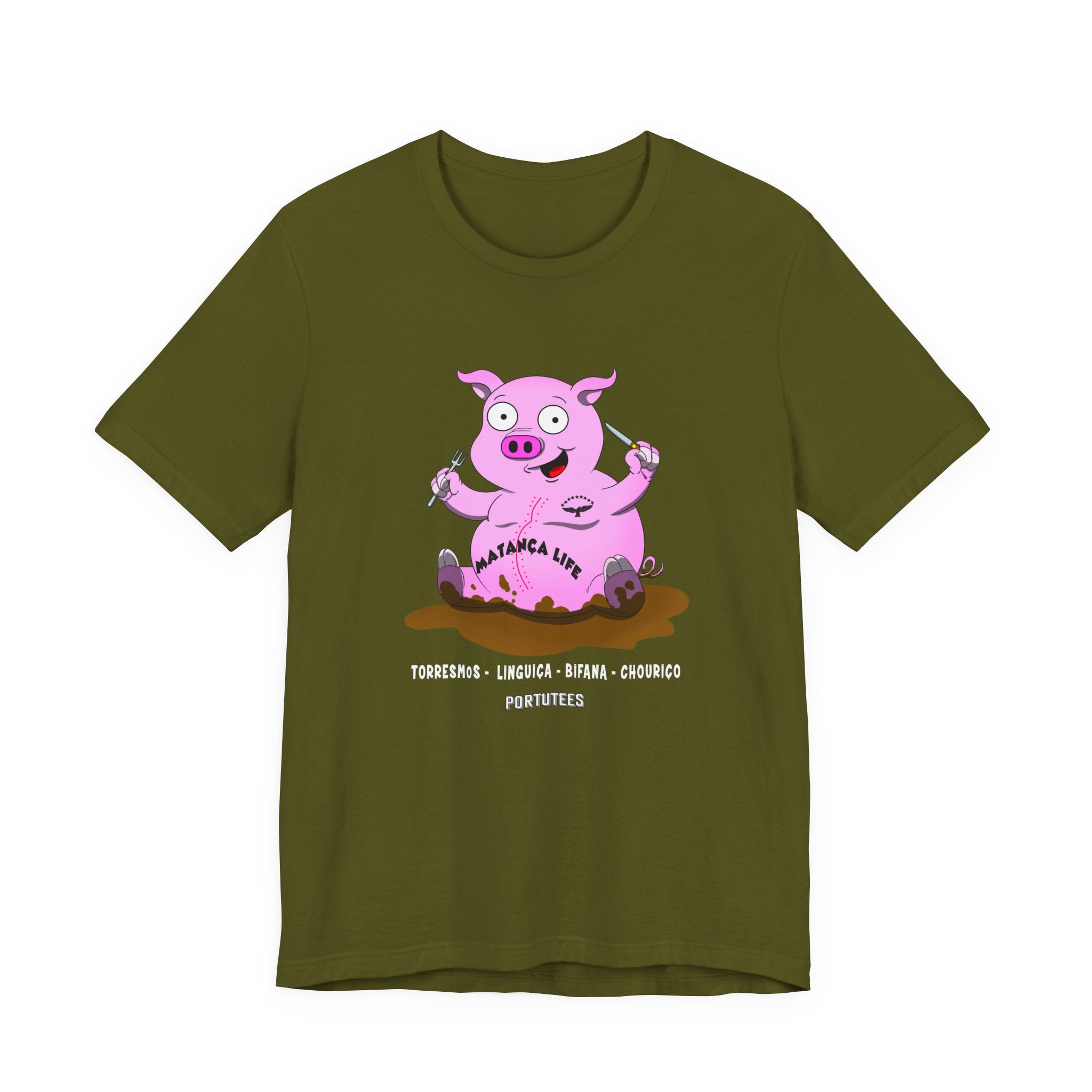 Matazana Life Cute Cartoon Pig T-Shirt