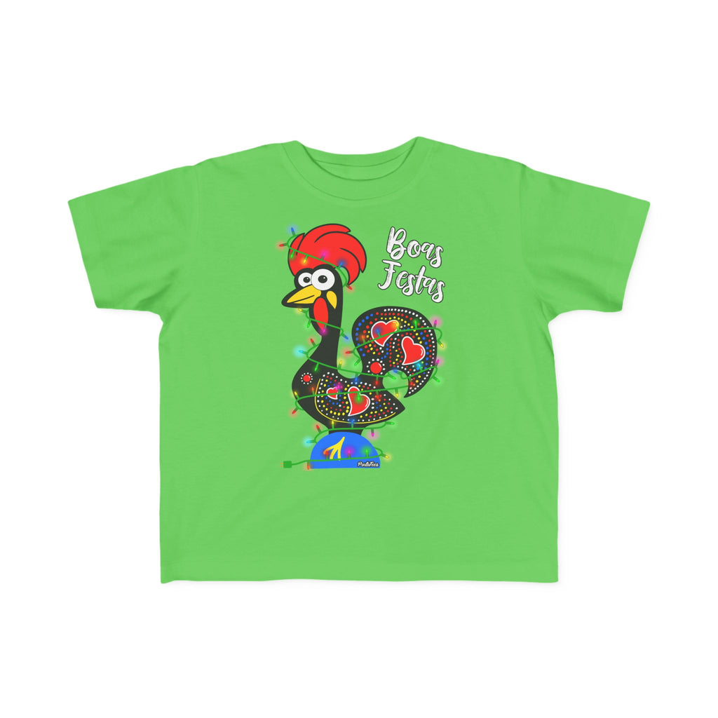 Toddler Tee - Boas Festas Rooster Toddler