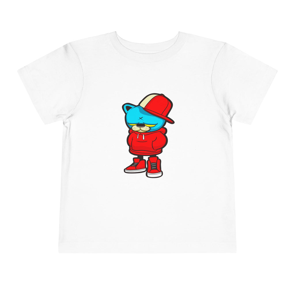 Cool Bear Toddler Tee: Trendy Kids Shirt, Fun Gift for Birthdays, Hipster Style, Everyday Wear, Cute Graphic Tee