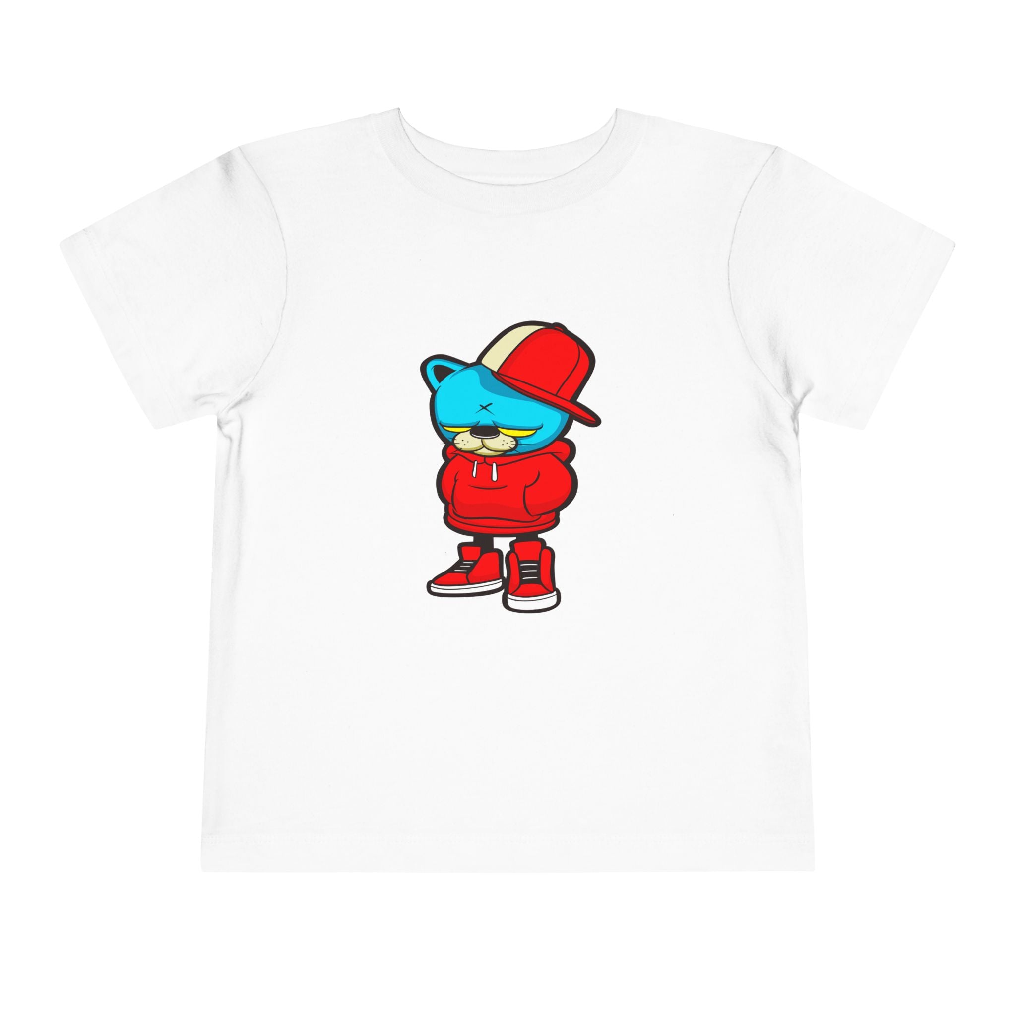 Cool Bear Toddler Tee: Trendy Kids Shirt, Fun Gift for Birthdays, Hipster Style, Everyday Wear, Cute Graphic Tee