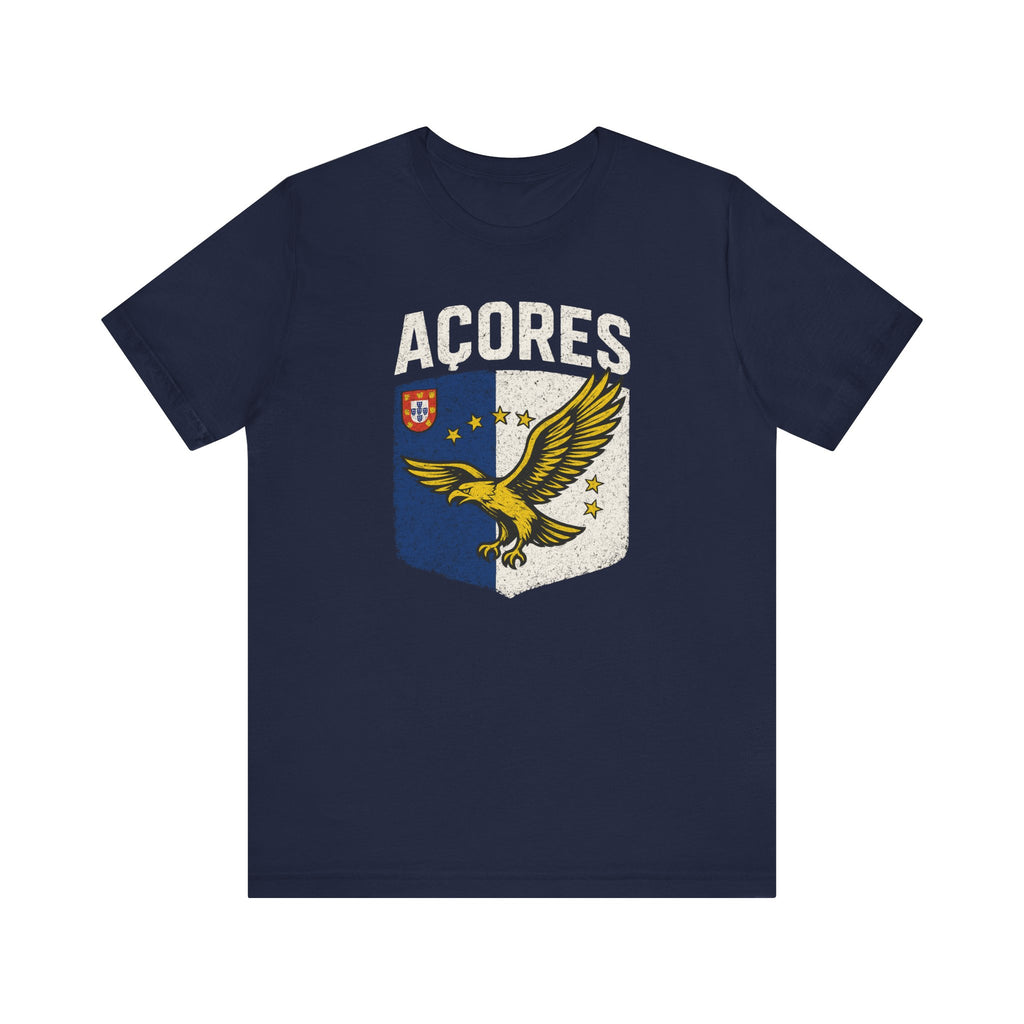 Açores Crest Eagle T-Shirt — Azores Pride Graphic Tee