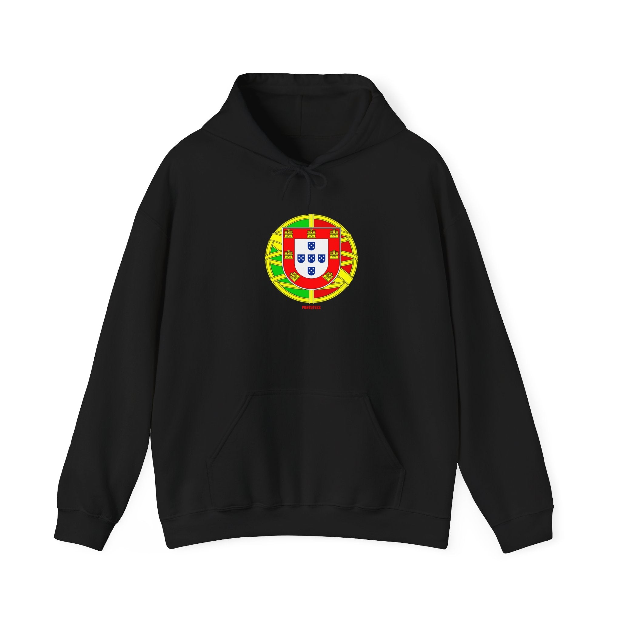 Portugal Flag Hooded Sweatshirt (Unisex)