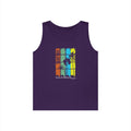 Surf Vibe Unisex Heavy Cotton Tank Top - Perfect for Summer, Beach Days, Relaxation, Surfing, Pool Parties, Vacation Wear