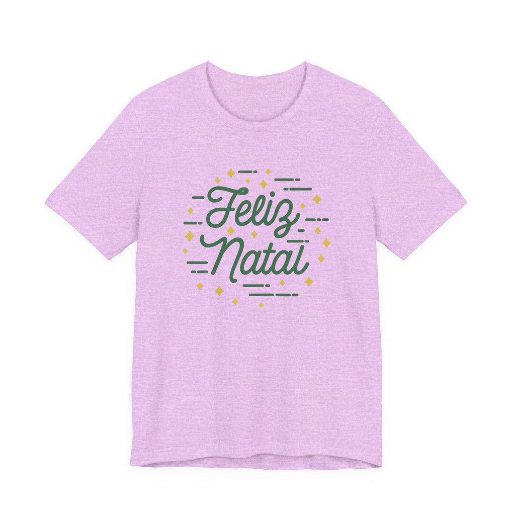 Feliz Natal Unisex Jersey Tee - Festive Holiday Style