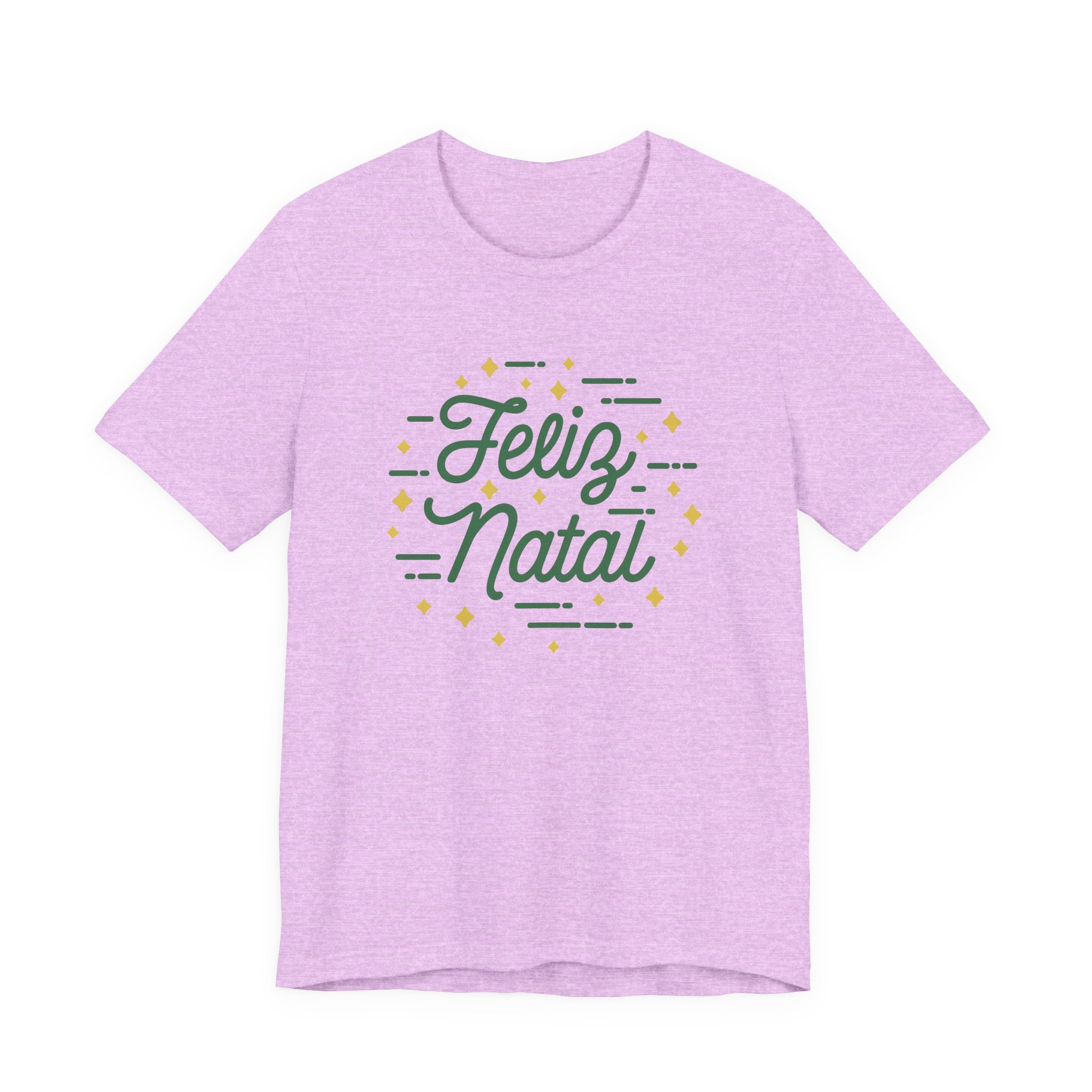 Feliz Natal Unisex Jersey Tee - Festive Holiday Style