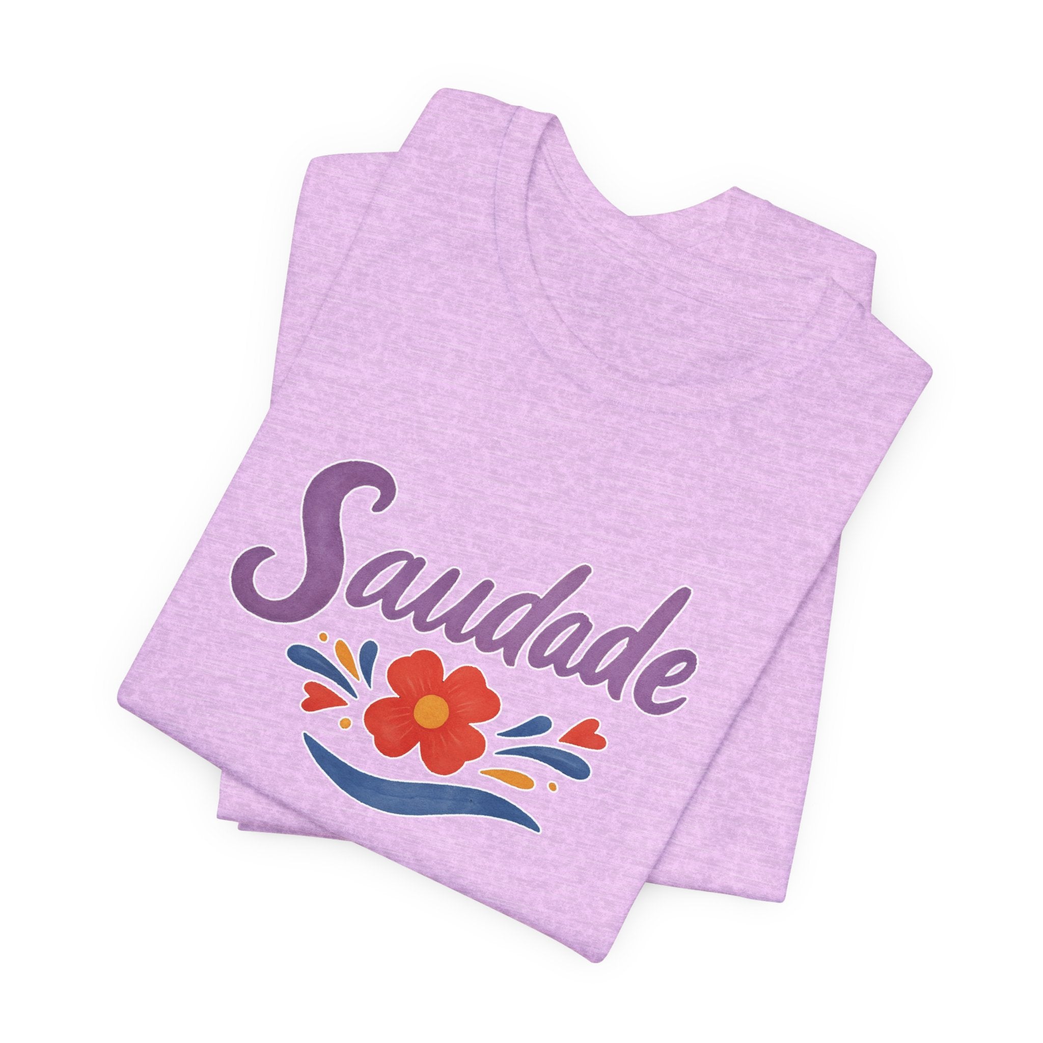 Saudade Floral Tee – Portuguese Nostalgia T‑Shirt