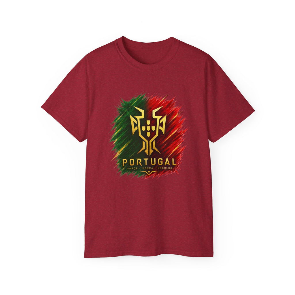 Portugal Flag Crest T-Shirt — Portugal Football Pride Tee