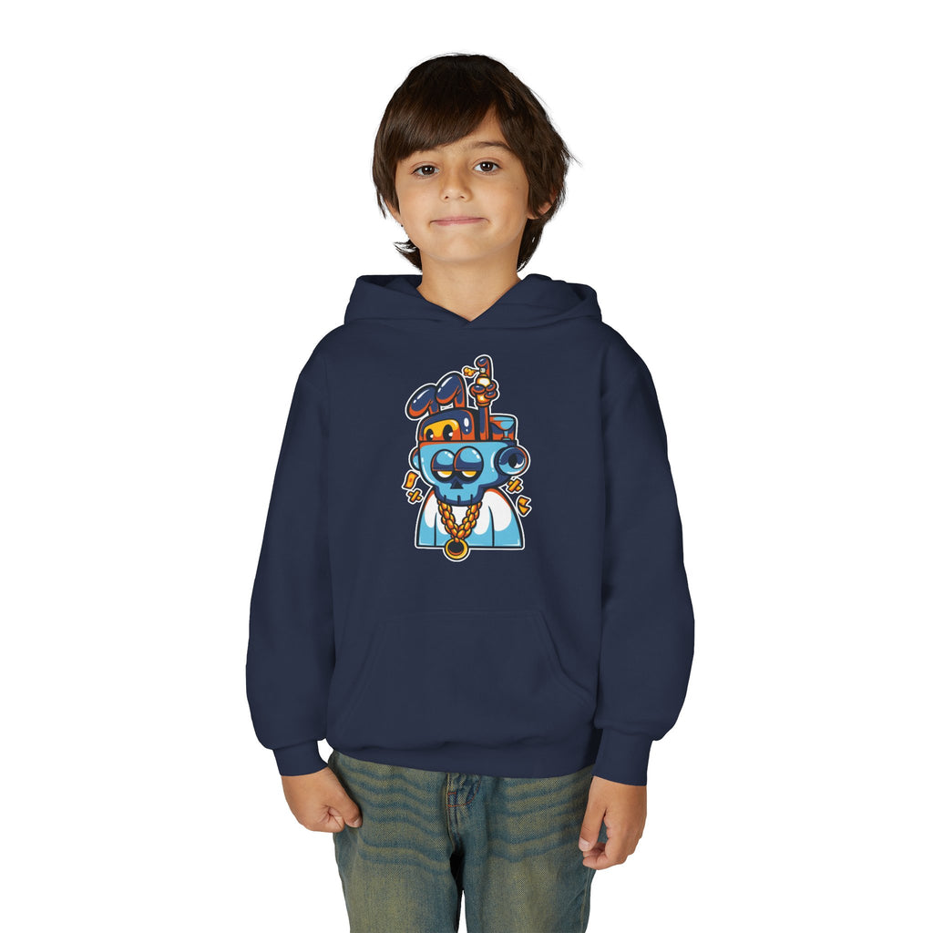 Cool Cartoon Character Hoodie, Youth Sweatshirt, Fun Gift for Kids, Graphic Hoodie for Teens, Casual Wear for Youngsters