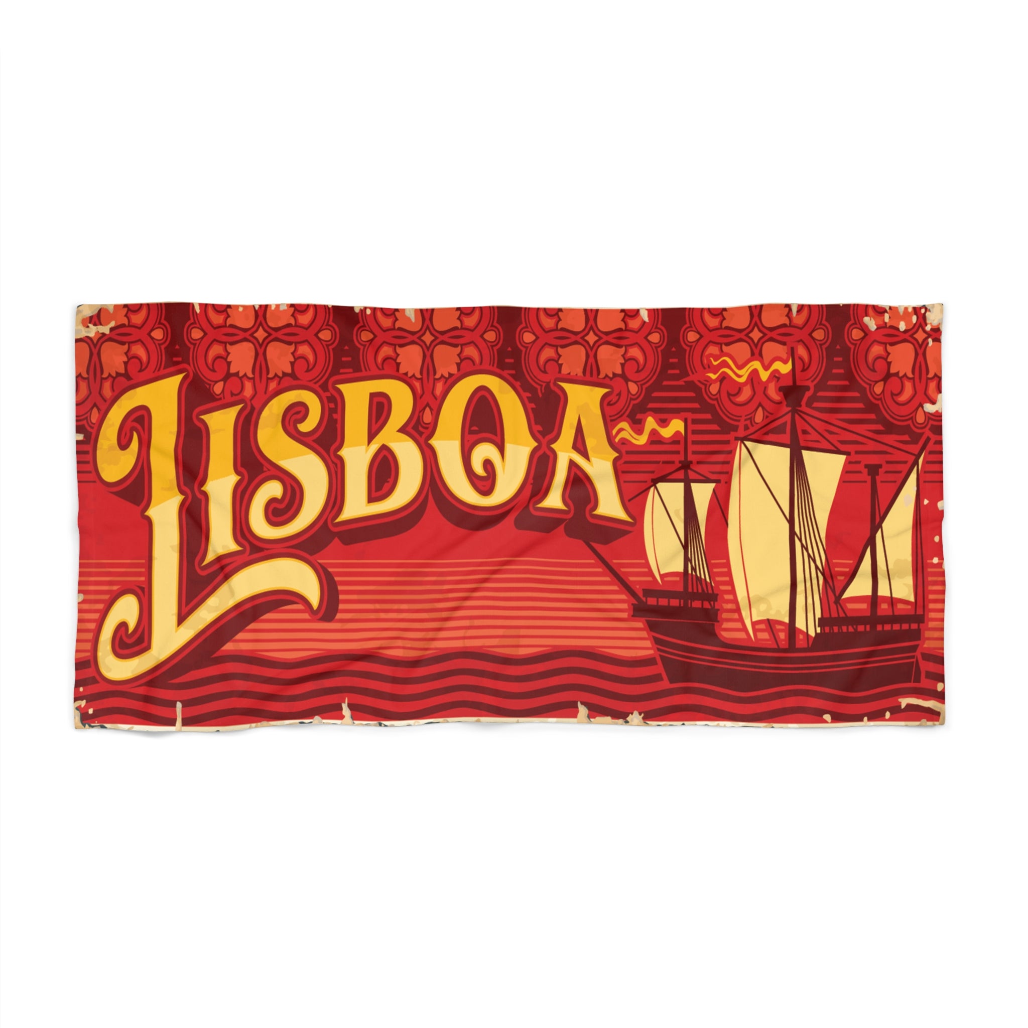 Lisboa Beach Towel
