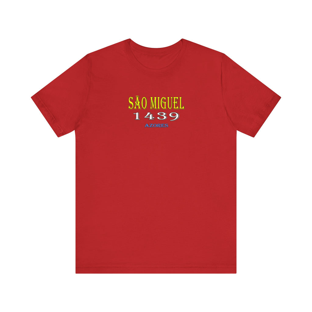 São Miguel 1489 Unisex Jersey Tee - Casual Heritage Style Shirt