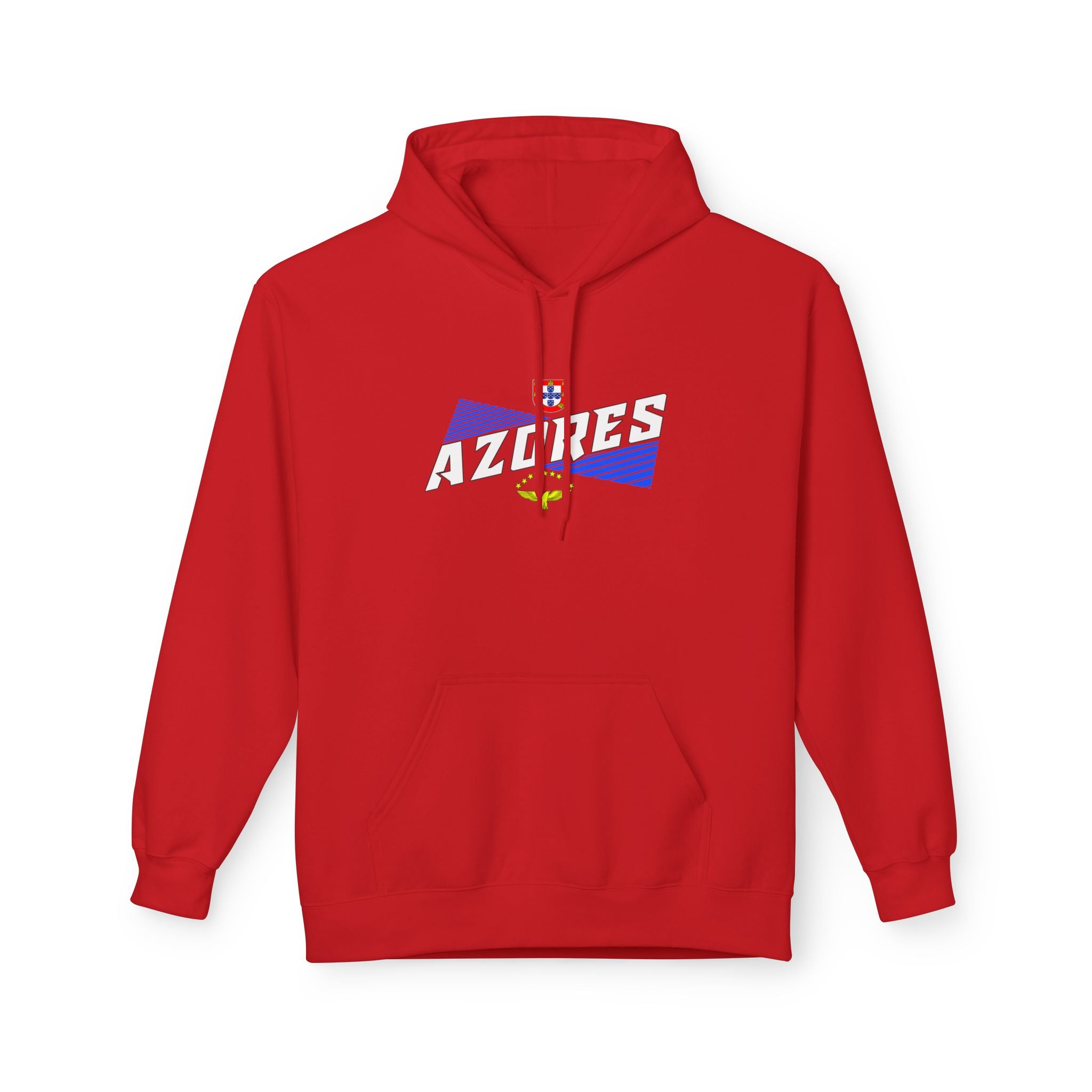Azores Vintage Graphic Hoodie - Unisex Midweight Fleece Sweatshirt