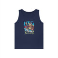 Lucky Paradise Unisex Heavy Cotton Tank Top, Summer Vibes Shirt, Fun Graphic Tee, Casual Wear, Beach Day Outfit, Gift for Him/Her