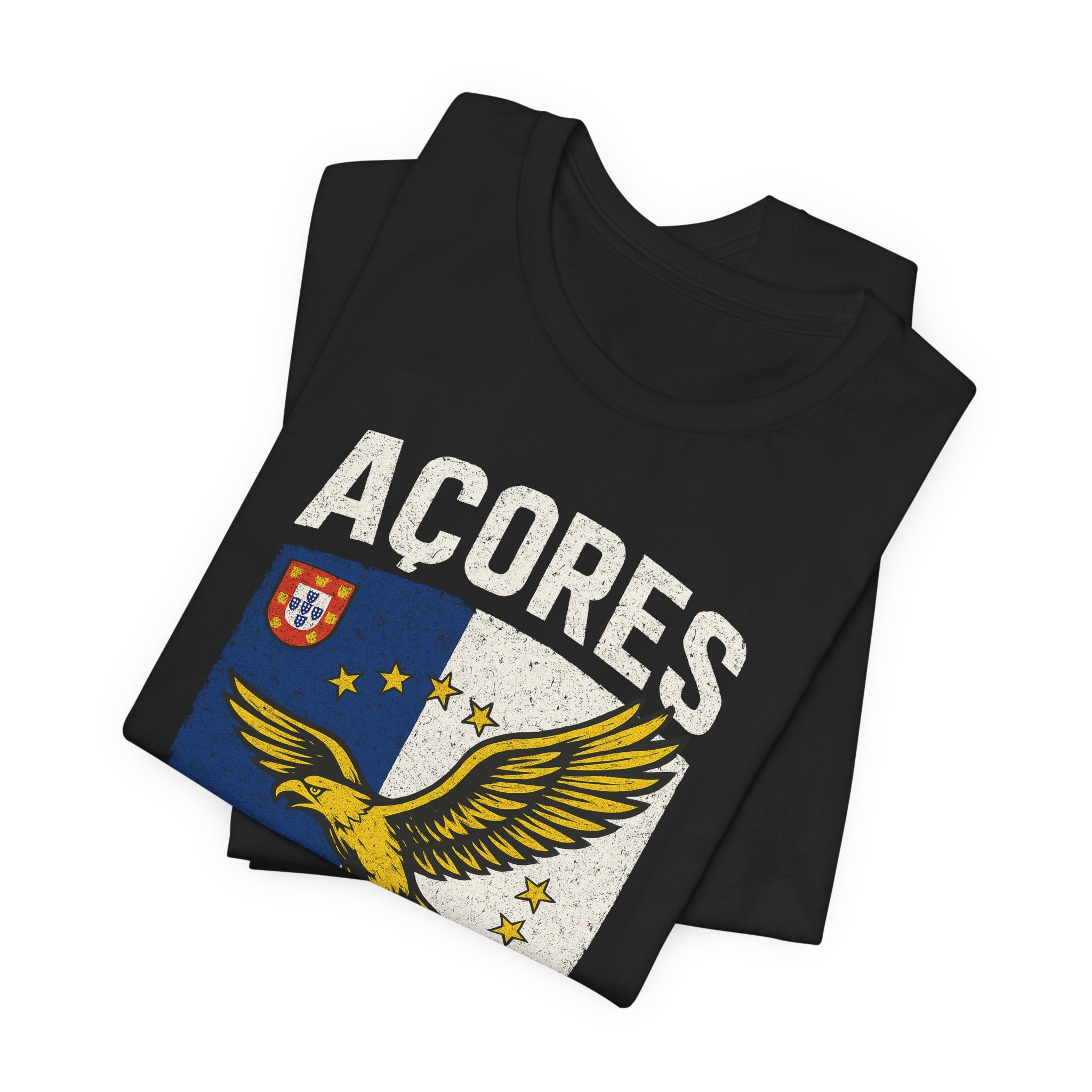 Açores Crest Eagle T-Shirt — Azores Pride Graphic Tee