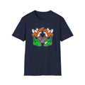 Vintage Cartoon Vegetable T-Shirt - Fun Apparel for Foodies, Gift for Chefs, Unisex Casual Style, Garden Lover Shirt, Eco-Friendly Fashion