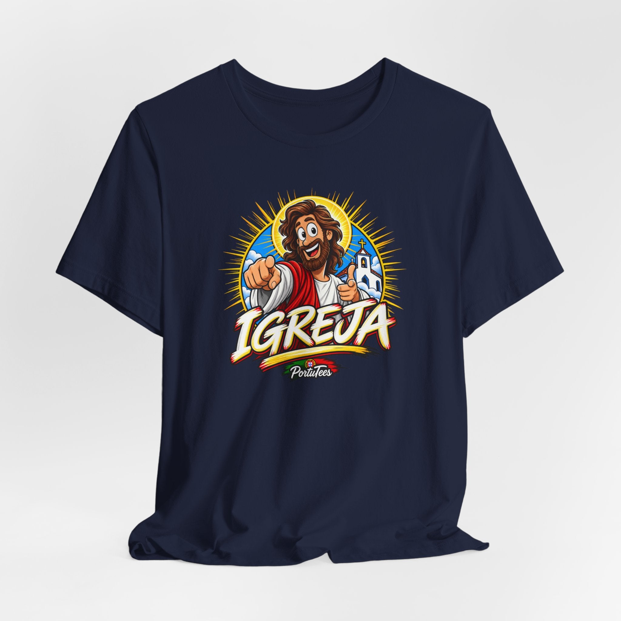 Igreja Jesus Pointing T-Shirt — Christian Church Faith Tee