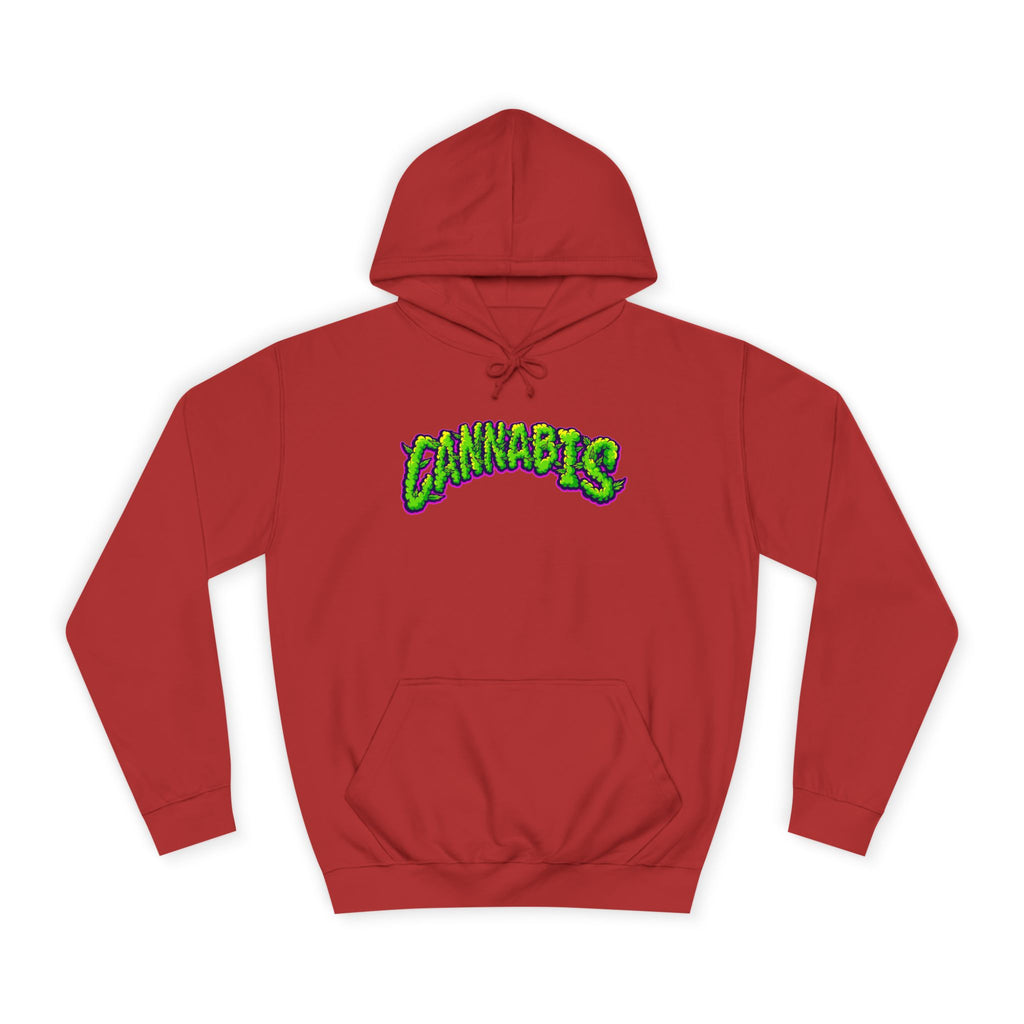 Cannabis College Hoodie, Unisex Hoodie for Students, Herbal Vibe Pullover, Perfect for 420 Celebration, Gift for Cannabis Lovers
