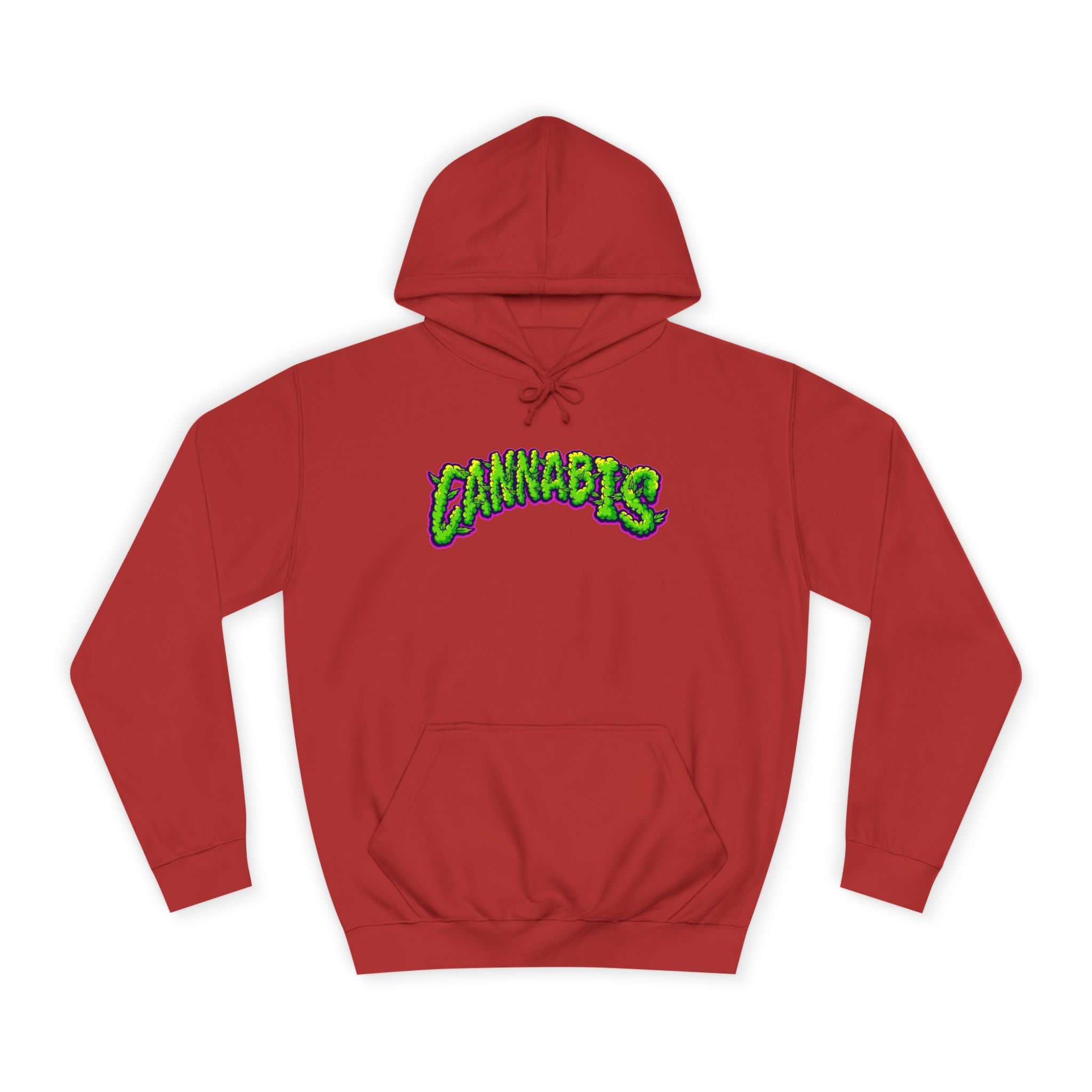 Cannabis College Hoodie, Unisex Hoodie for Students, Herbal Vibe Pullover, Perfect for 420 Celebration, Gift for Cannabis Lovers