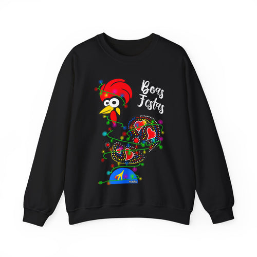 Boas Feasta Portuguese Rooster Sweatshirt (Unisex)