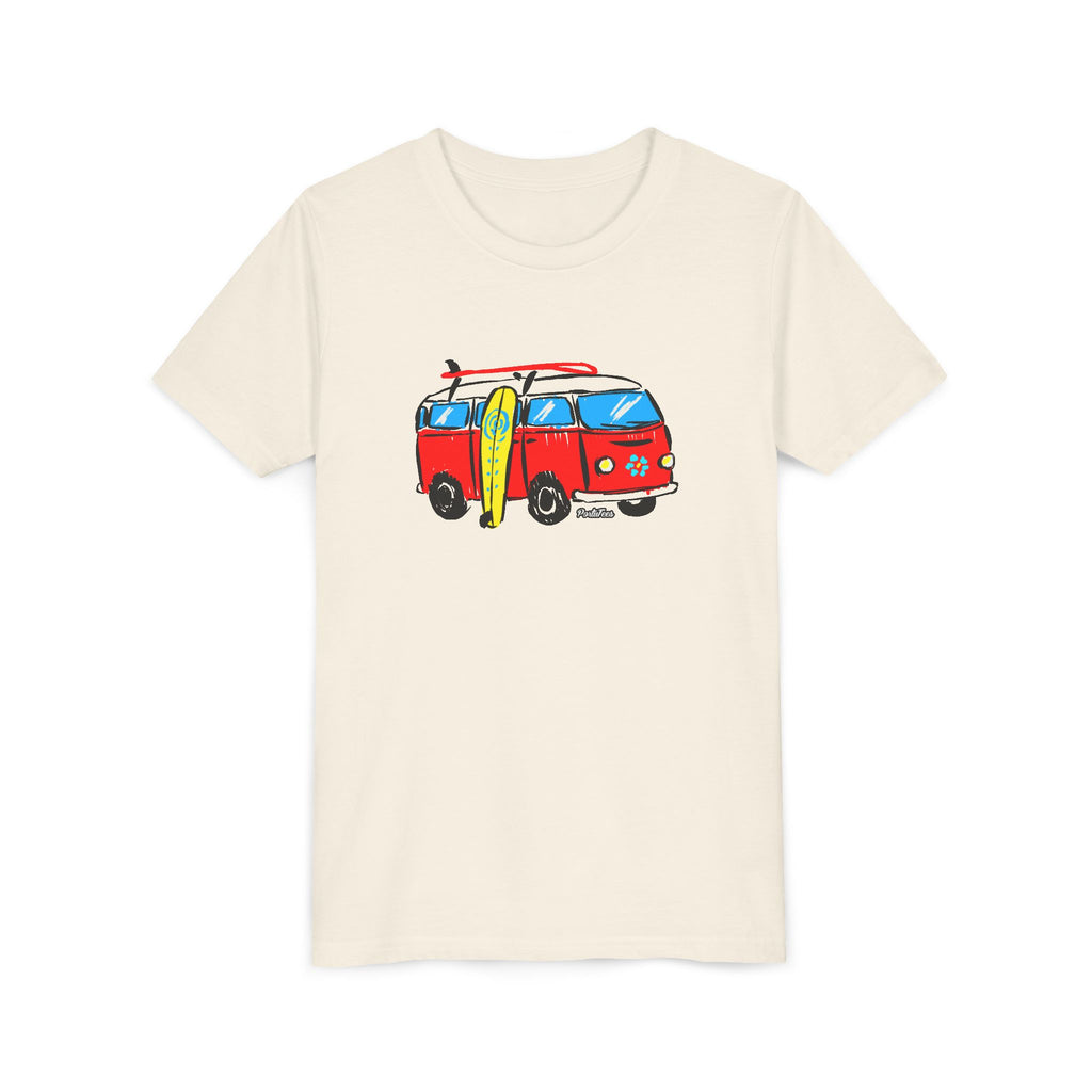 Retro Surf Van Youth Tee - Fun Summer Vibe for Kids