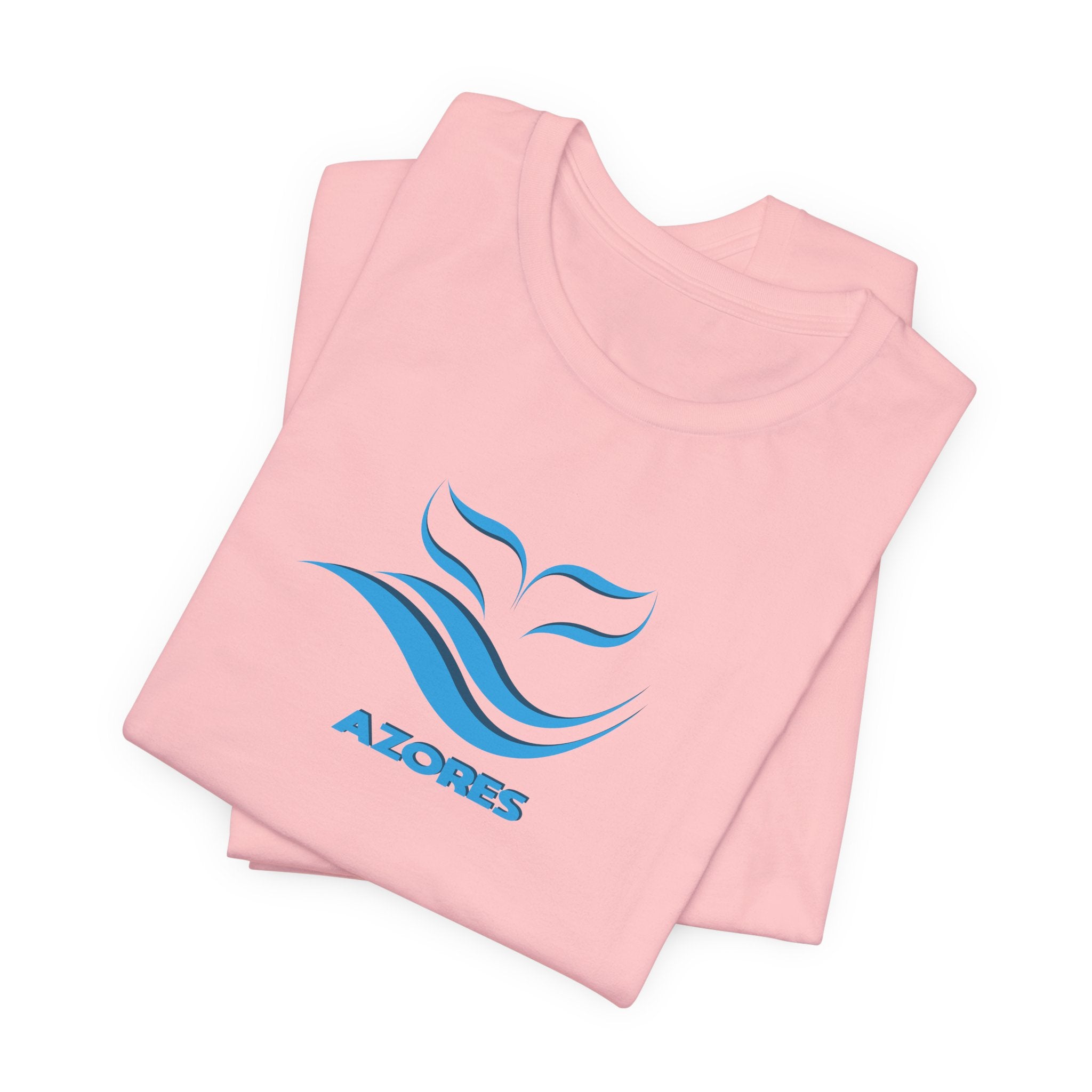 Azores Wave Logo T‑Shirt — Coastal Travel Tee