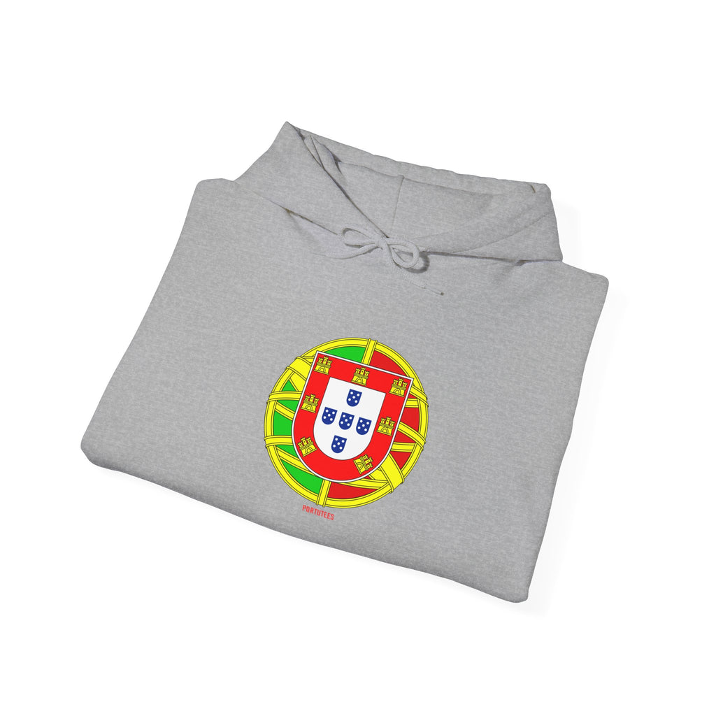 Portugal Flag Hooded Sweatshirt (Unisex)