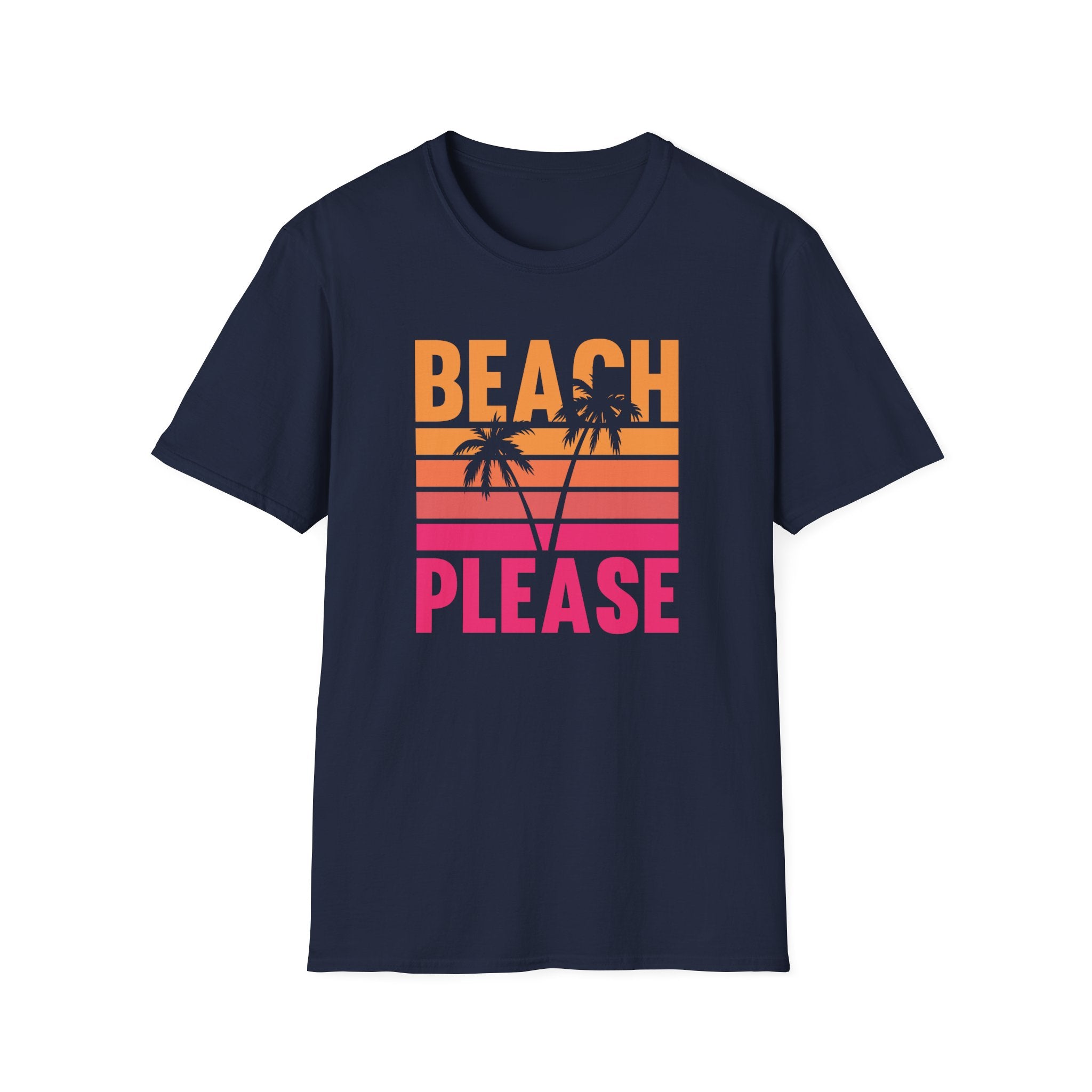 Beach Please Unisex T-Shirt, Summer Vibe Tee, Vacation Shirt, Beachwear, Gift for Travelers