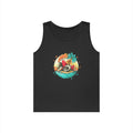 Beach Vibes Unisex Heavy Cotton Tank Top, Perfect for Summer, Casual Wear, Beach Days, Vacation, Festival Outfit