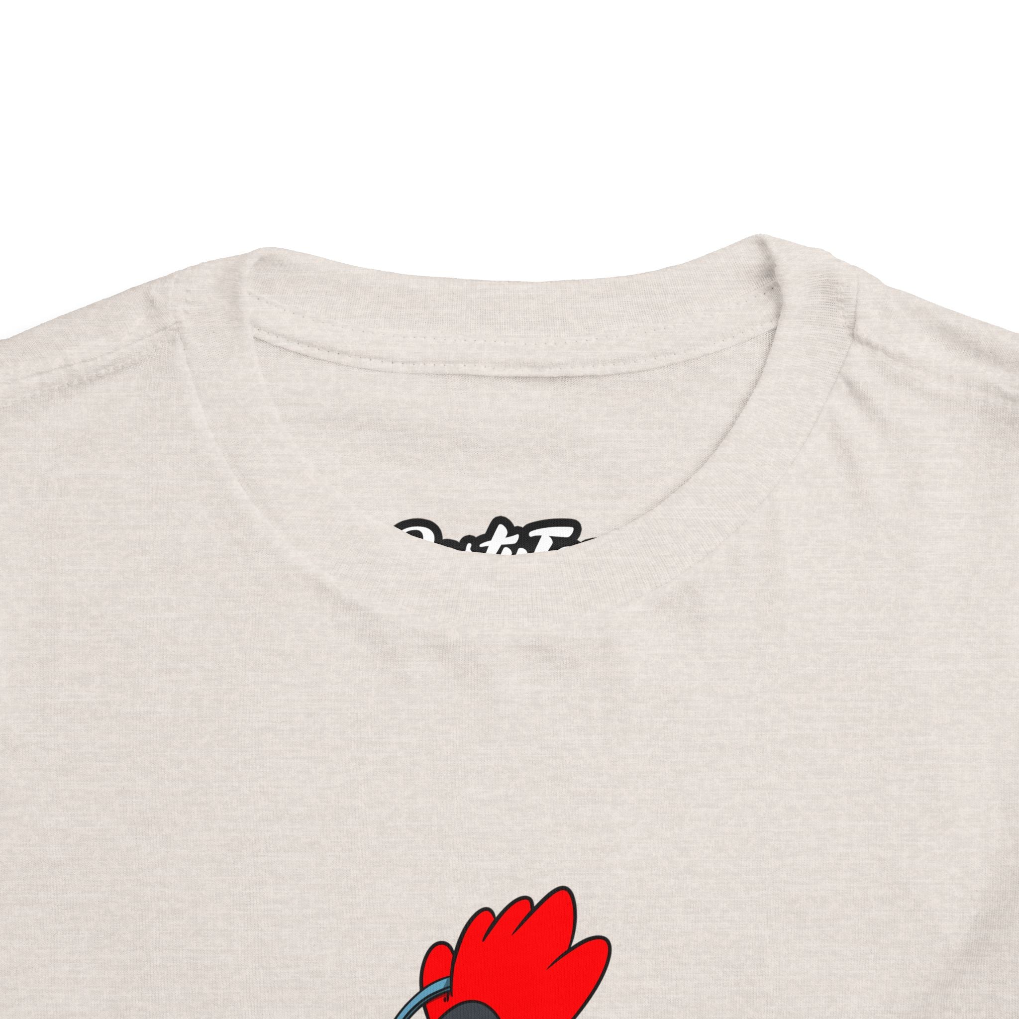 Hipster Rooster Toddler Tee - Fun Animal Design, Cute Kids' Shirt, Playful Gift for Birthdays, Summer Wear, Animal Lover's Apparel