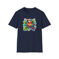 Tropical Parrot T-Shirt, Vibrant Animal Tee, Summer Style, Eco-Friendly Apparel, Perfect Gift for Nature Lovers, Casual Wardrobe Staple