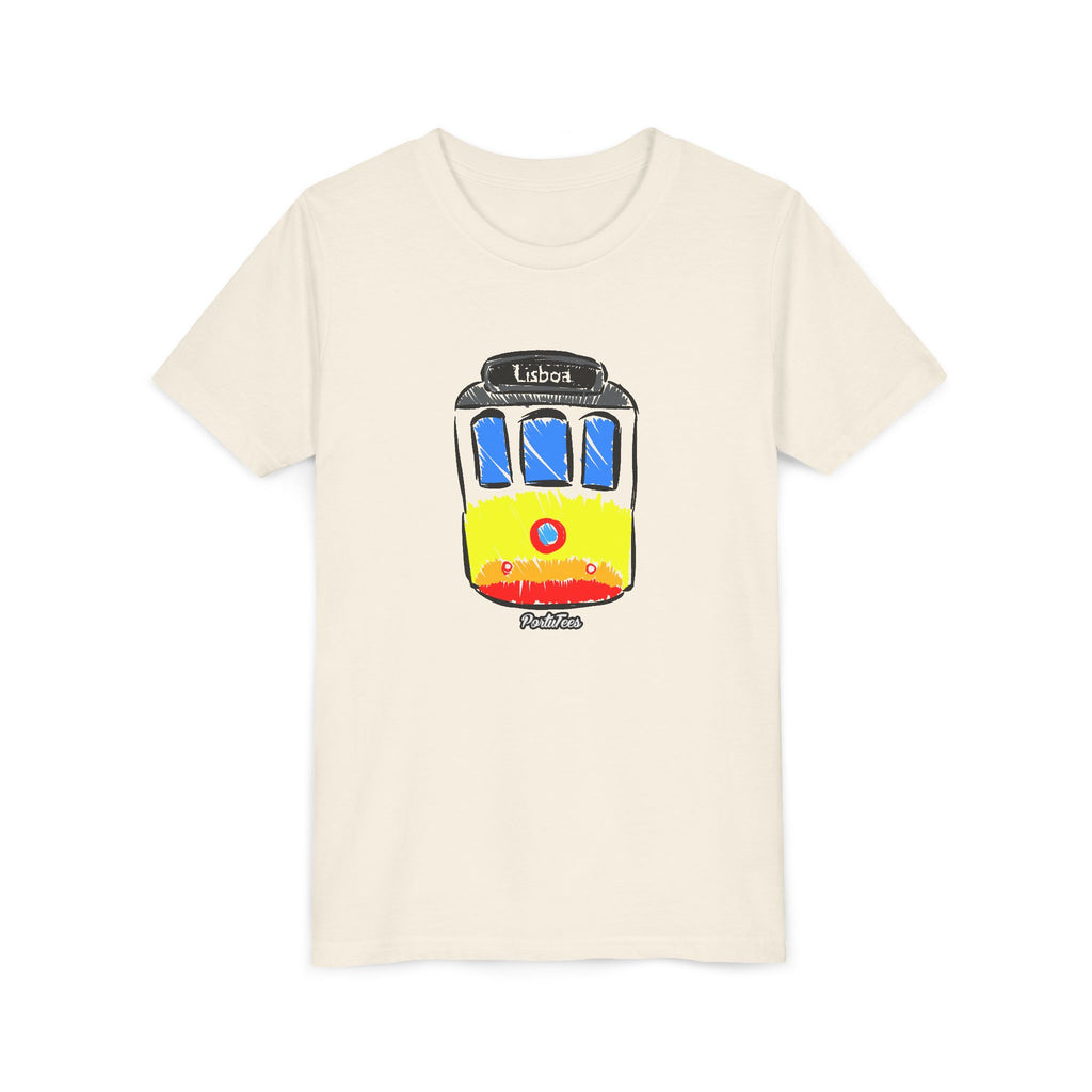 Lisbon Tram Youth Short Sleeve Tee