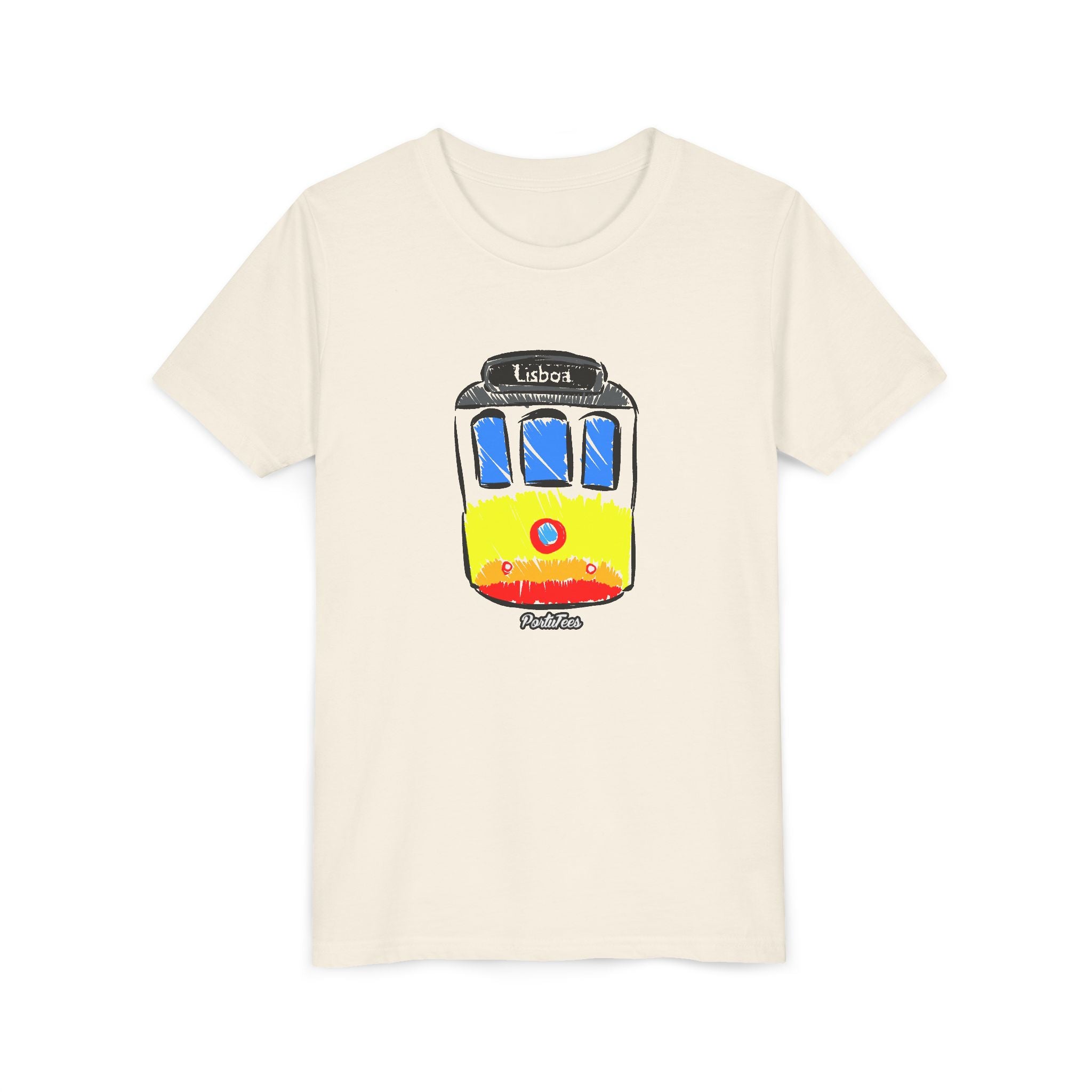 Lisbon Tram Youth Short Sleeve Tee