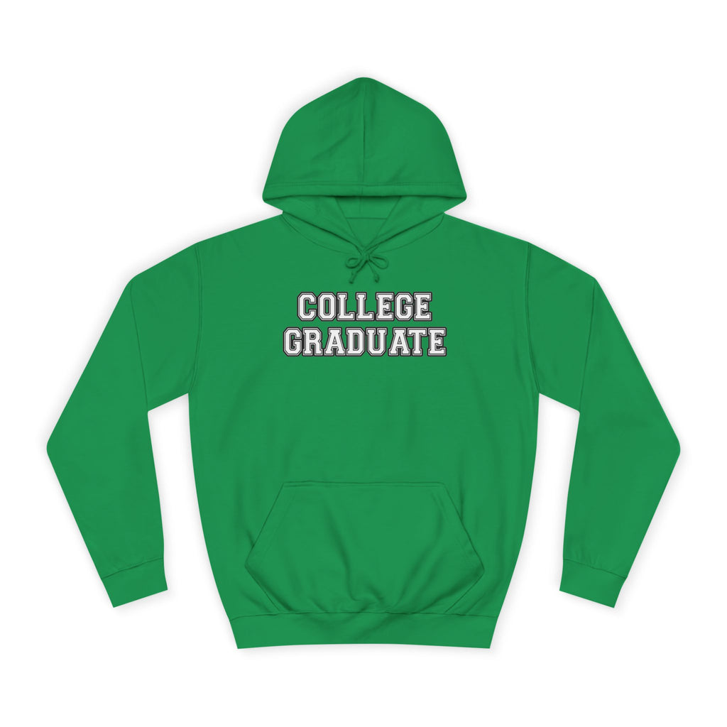 College Graduate Hoodie, Unisex Graduation Sweatshirt, Gift for Graduates, College Apparel, Casual Wear, College Memories