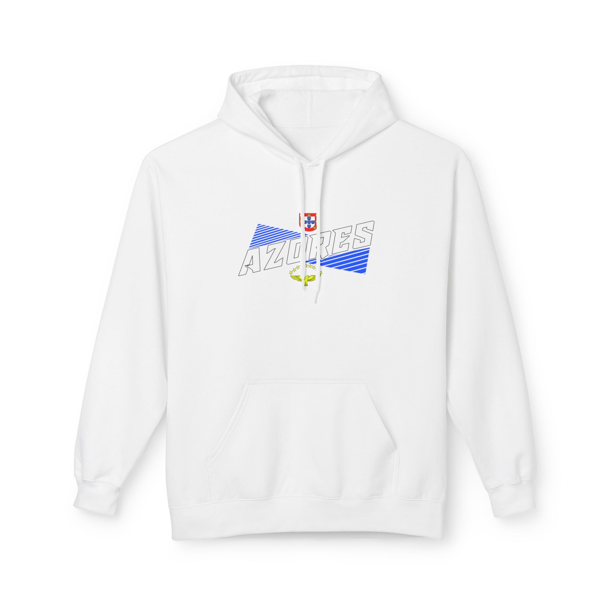 Azores Vintage Graphic Hoodie - Unisex Midweight Fleece Sweatshirt