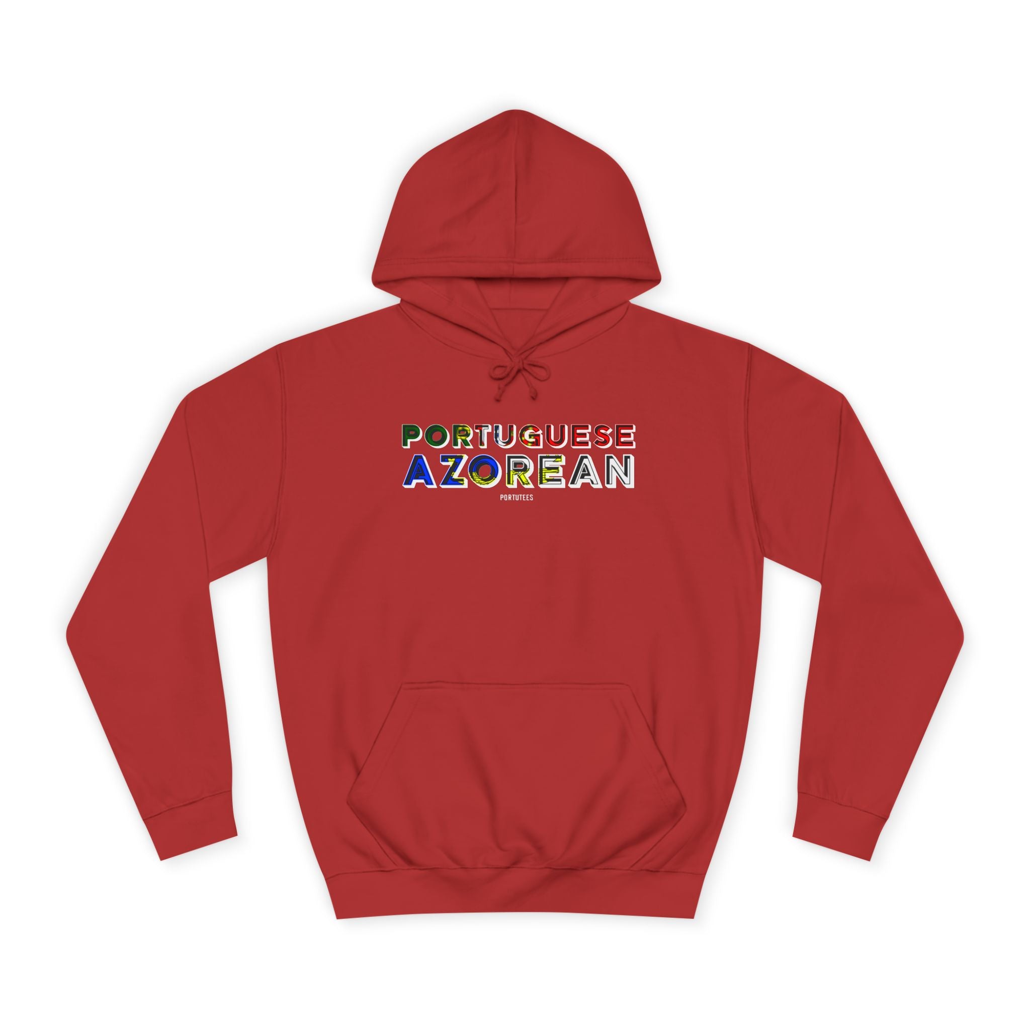 Azorean Portuguese Hoodie — Colorful Island Pride Pullover
