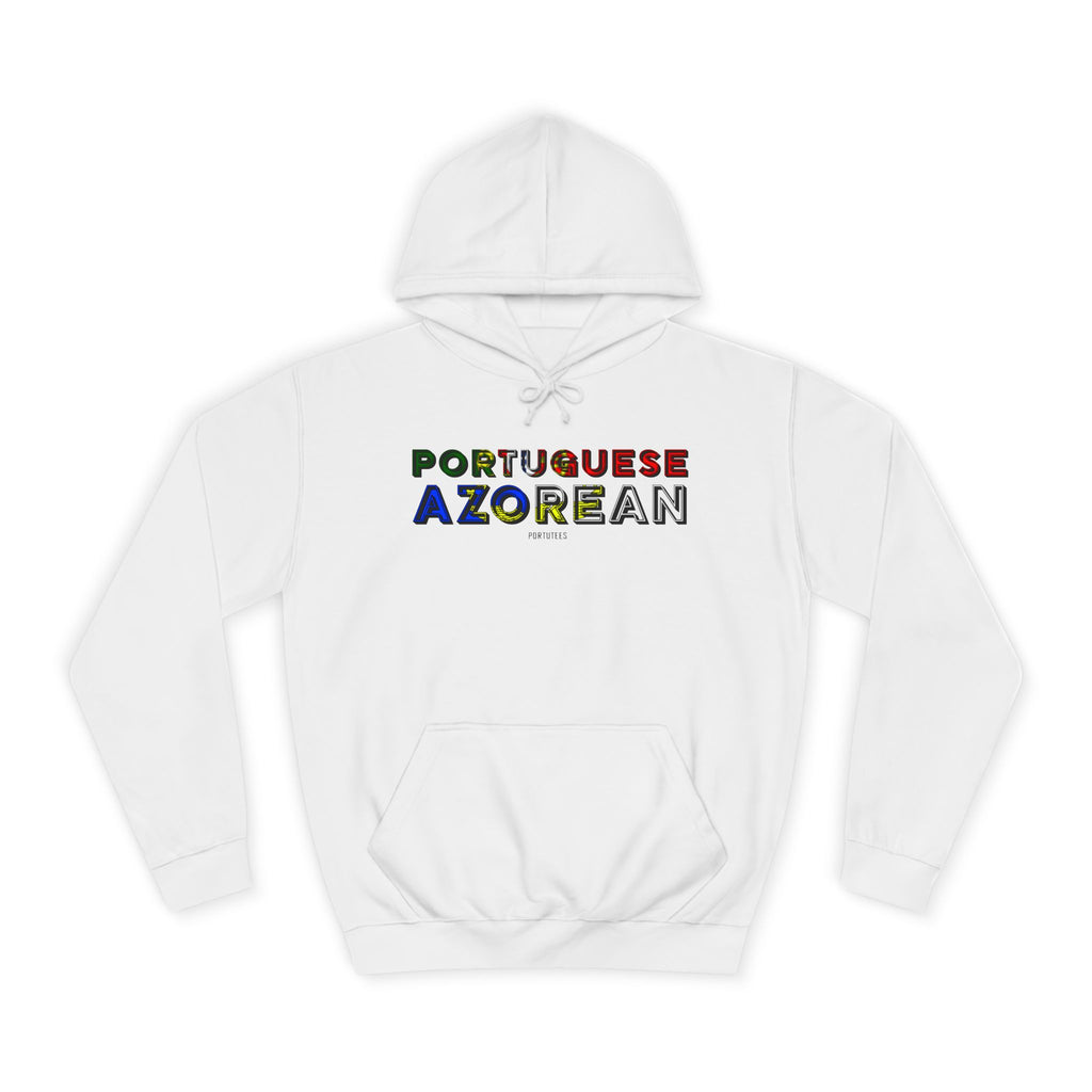 Azorean Portuguese Hoodie — Colorful Island Pride Pullover