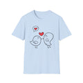 Couple Love Birds T-Shirt, Cute Relationship Shirt, Valentine's Day Gift, Matching Tees for Him and Her, Perfect Anniversary Shirt