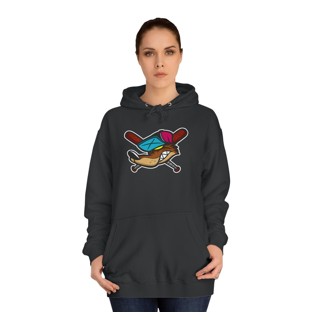 Vintage Cartoon Hoodie, Unisex College Hoodie, Casual Wear, Gift for Students, Cozy Sweatshirt, College Life Apparel