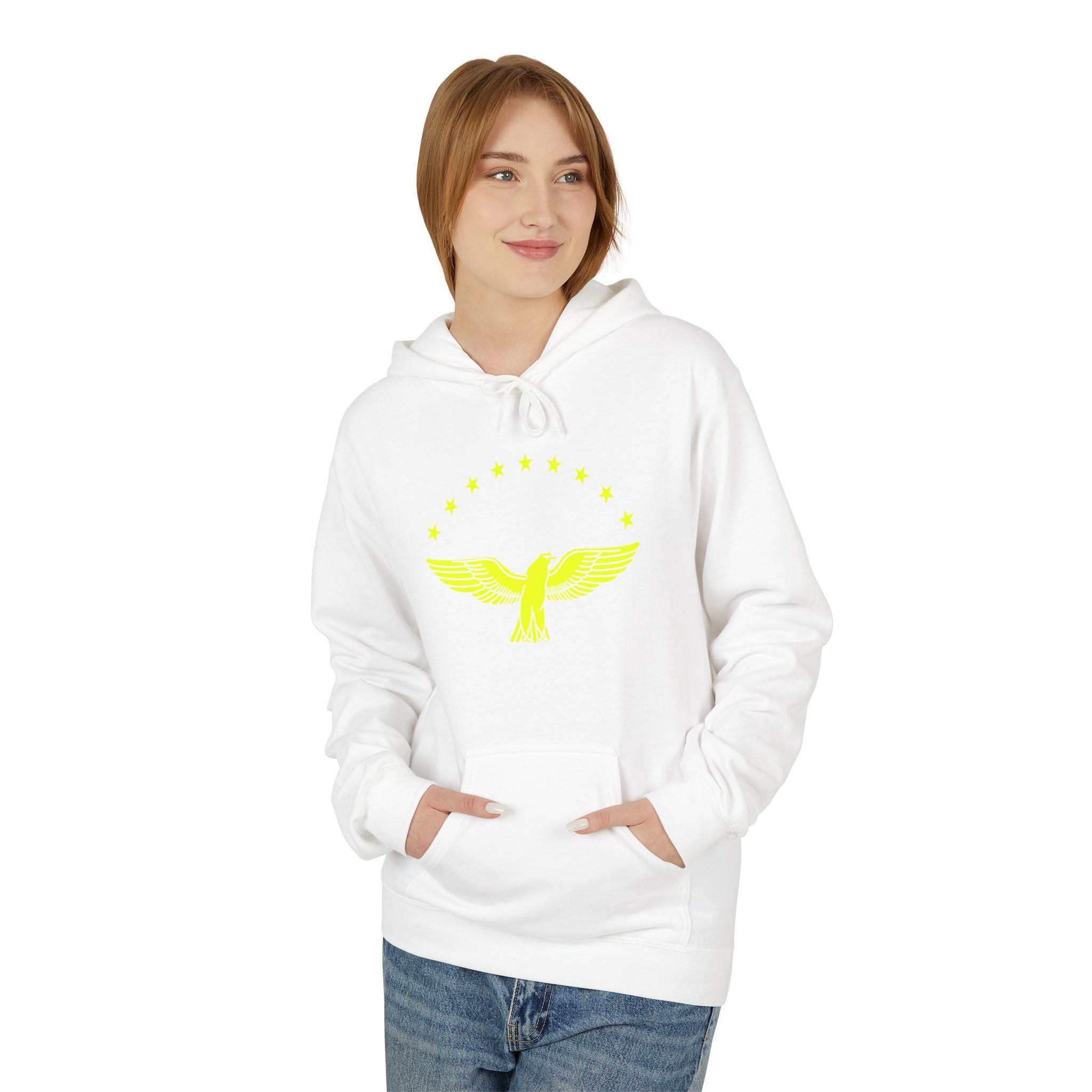 Azores Eagle Unisex Hoodie - Soft Fleece for Comfort & Style