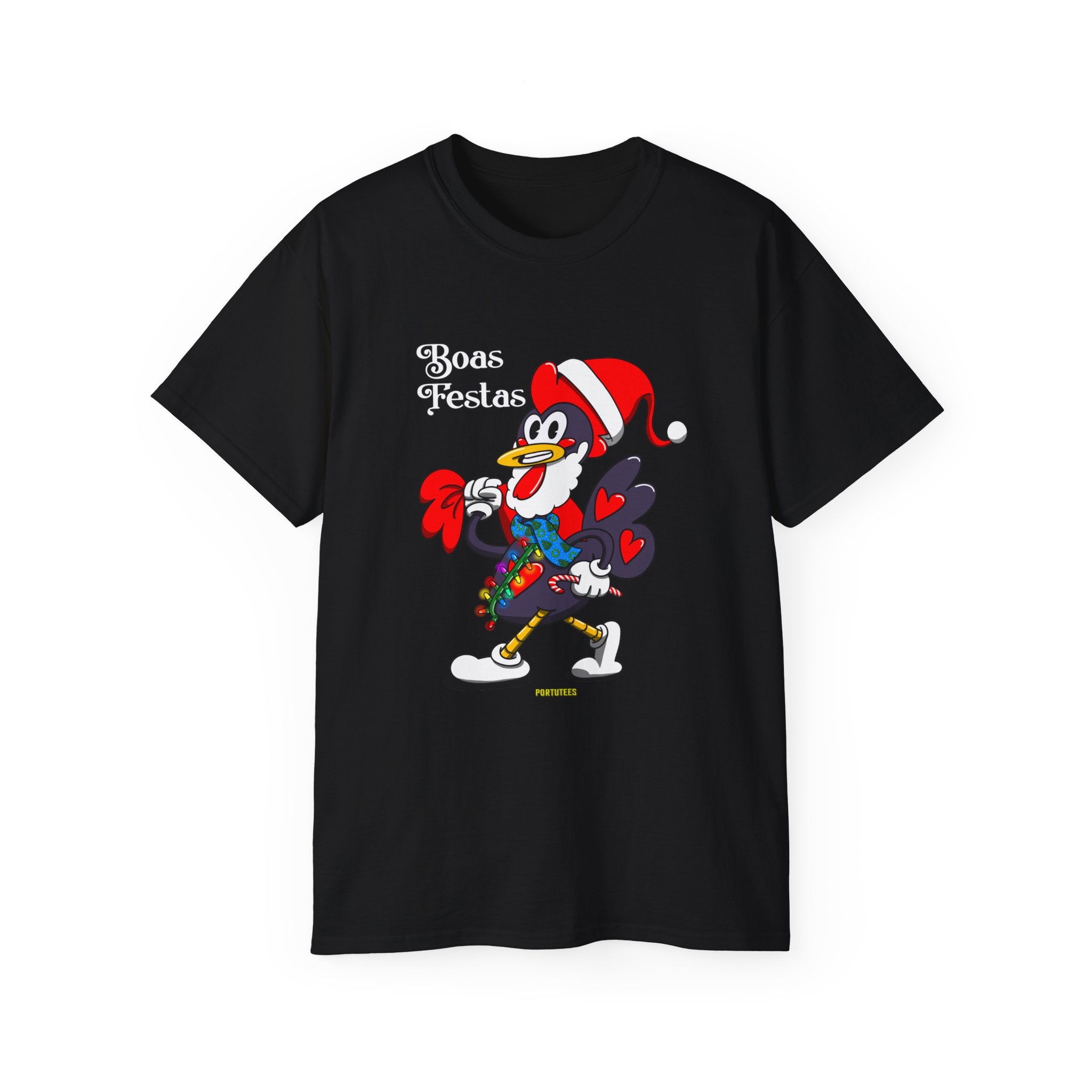 Barcelos Rooster Santa Suit Baos Festa T-Shirt